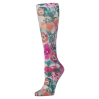 Celeste Stein Womens 8-15 mmHg Compression Sock-Summer Blush