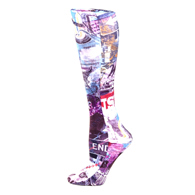 Celeste Stein Womens 20-30 mmHg Compression Sock-Regular-Route 66