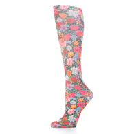Celeste Stein Womens 15-20 mmHg Compression Sock-Lin