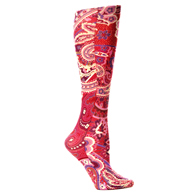 Celeste Stein Womens 8-15 mmHg Compression Sock-Pink Diva