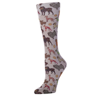 Celeste Stein Womens 15-20 mmHg Compression Sock-Queen-Dog Show