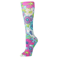 Celeste Stein Womens 15-20 mmHg Compression Sock-Queen-Lilly's Garden