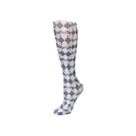 Celeste Stein 20-30 mmHg Compression Sock-Queen-Damask Harlequin