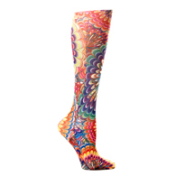 Celeste Stein Womens 8-15 mmHg Compression Sock-Queen-Austin Powers