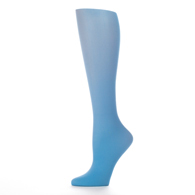 Celeste Stein Womens 8-15 mmHg Compression Sock-Queen-Periwinkle Solid