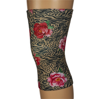 Celeste Stein Womens Light/Moderate Knee Support-Regular-Tiger Rose