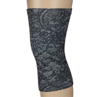 Celeste Stein Womens Light/Moderate Knee Support-Nude Morning Lace
