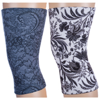 Celeste Stein Knee Support Set-Queen-Midnight Lace & Black Paris