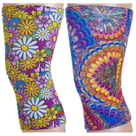 Celeste Stein Knee Support Set-Queen-Austin Powers & Colorful Daisies