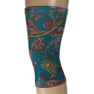 Celeste Stein Womens Light/Moderate Knee Support-Queen-Paisley Dance