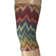 Celeste Stein Womens Light/Moderate Knee Support-Queen-Fall Chevron