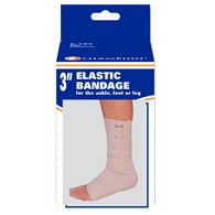 Champion 0012 Elastic Bandage - Universal Size - Beige - Multiple Widths