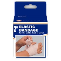 Champion 0122 Elastic Bandage - Universal Size - Beige - 2 in Width