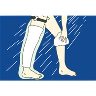 Champion 0157 Cast Protector, Full Leg Size - Gray