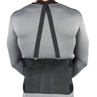 Champion 0205-S Industrial Belt with Shoulder Straps - Black