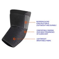 Champion 0229 UNIV ELBOW WRAP - Black - Universal