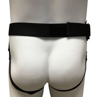 Champion 0405 Hernia Belt for Single or Double Hernia - Black