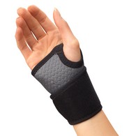 Champion 0446 Airmesh Wrist Wrap Support - Gray - Universal