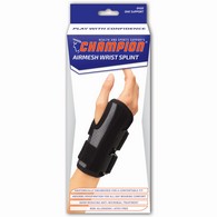 Champion 0450L-S Airmesh Wrist Splint - Black - Small
