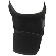 Champion 0476 Multilayer Knee Wrap with Stabilizer Pad - Black