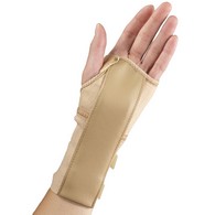 Champion 50-33L-M Elastic Wrist Splint - Beige - Medium