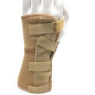 Champion 50-33L-XS Elastic Wrist Splint - Beige - Extra Small