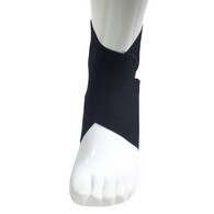 Champion 60-45BL-L Figure-8 Ankle Support - Black - Large