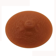 Classique 125 Attachable Nipple Silicone Breast Accessory - Beige - Large