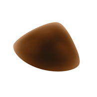 Classique 2027 Triangle Post Mastectomy Silicone Breast Form - Tawny - 14