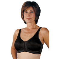 Classique 732 Post Mastectomy Fashion Bra - Black - 36D