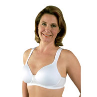 Classique 759E Post Mastectomy Fashion Bra - White - 44B