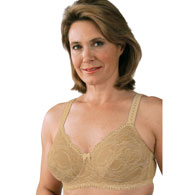 Classique 766 Post Mastectomy Fashion Bra - Beige/Skin - 34B