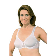 Classique 768 Post Mastectomy Fashion Bra - White - 42D