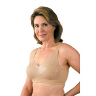 Classique 769E Post-Mastectomy Fashion Bra - Microfiber Knit - Nude - 42D