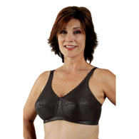 Classique 772E Post Mastectomy Fashion Bra - Black - 34A