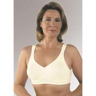 Classique 783E Post-Mastectomy Fashion Bras, Seamless, Adjustable Back Closure, Beige and Ivory