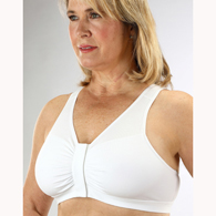 Classique 800 Post Mastectomy Fashion Bra - White - Extra Large