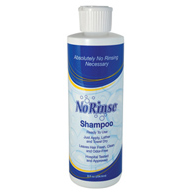 No Rinse CleanLife Products 07524400200-No-Rinse Rinse-Free Shampoo, 16 oz. Bottle, Shampoos