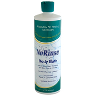 No Rinse Body Bath CleanLife Products 07524400910-No-Rinse Rinse-Free Concentrated Body Wash 16 oz, Soaps (EA/1)