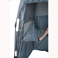 Cleanwaste D117PUP Three-Window Privacy Shelter