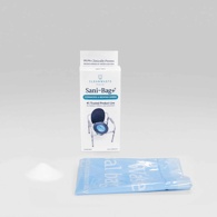 Cleanwaste Medical Sani-Bag+ Commode & Bedpan Liner - 100 (10 Boxes of 10)