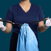 Cleanwaste Medical Sani-Bag+ Commode & Bedpan Liner - Multiple Pack Sizes