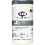 Clorox Healthcare VersaSure The Clorox Company 31758-Clorox Healthcare VersaSure Surface Disinfectant Wipes, 150 (CS/6)