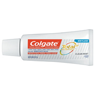 Colgate Total Colgate US05298A-Colgate Total Toothpaste, Clean Mint Flavor, 0.88 oz Tube, Toothpaste (CS/24)