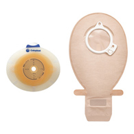 SenSura Click Coloplast 10164-SenSura Click Two-Piece Closed End Opaque Filtered Ostomy Pouch, 8-1/2 in Length, 40 mm (BX/30)