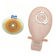 SenSura Click Coloplast 10165-SenSura Click Two-Piece Closed End Opaque Filtered Ostomy Pouch, 8-1/2 in Length, 50 mm (BX/30)