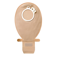 SenSura Click Wide Coloplast 11114-SenSura Click Wide Two-Piece Drainable Opaque Filtered Ostomy Pouch, 10-1/2 in (BX/20)