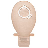 SenSura Click Wide Coloplast 11115-SenSura Click Wide Two-Piece Drainable Opaque Filtered Ostomy Pouch, 10-1/2 in (BX/20)