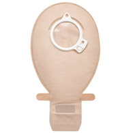 SenSura Click Wide Coloplast 11196-SenSura Click Wide Two-Piece Drainable Transparent Filtered Ostomy Pouch, 11-1/2 in (BX/20)