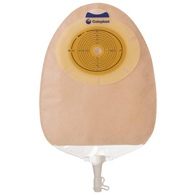 SenSura Coloplast 11809-SenSura One-Piece Drainable Transparent Urostomy Pouch, 10-3/8 in Length, 3/8 to 3 in (BX/10)